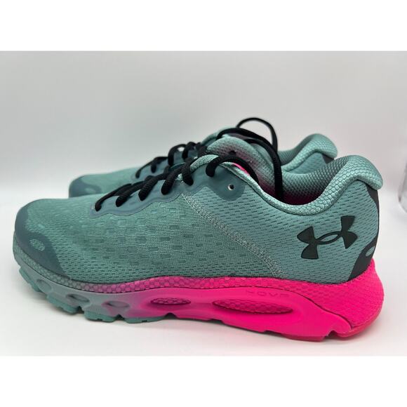 Under Armour HOVR Infinite 3 Daylight Teal Pink Miami Green Men's Size 10 - Picture 2 of 12